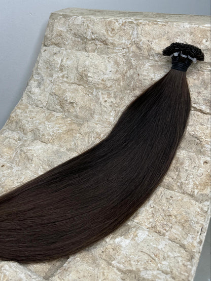 116G | 50CM | #3 | Russian Keratin Bonds ‘Adult Donor’