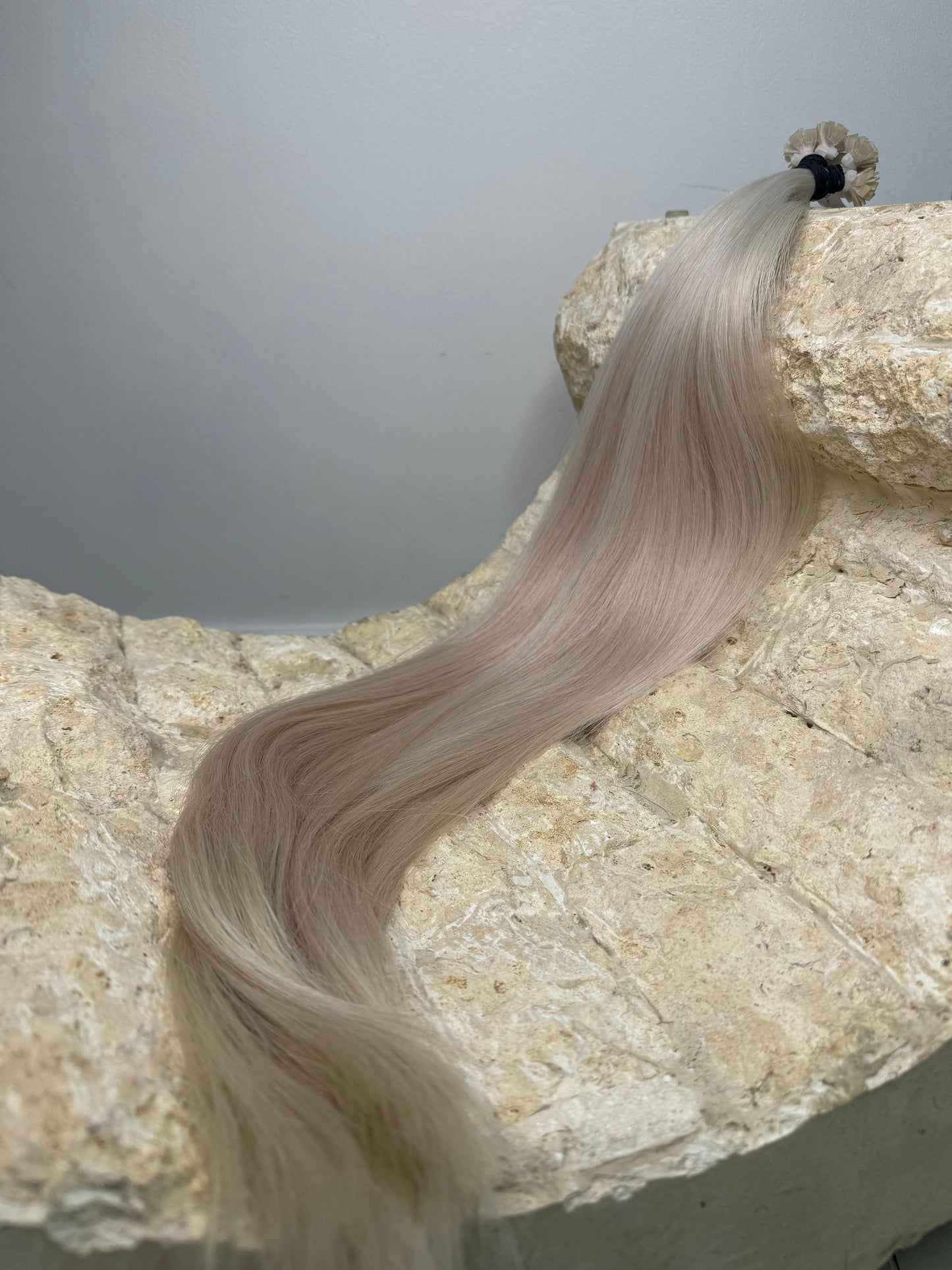 93G | 66CM Silky Bundle | #60 Creamy Blonde | Russian Keratin Bonds ‘Adult Donor’ | SUPER HIGH QUALITY